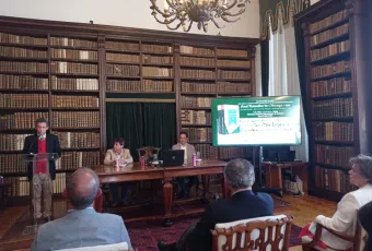Presenación en Coimbra de Foral Manuelino Olivenza