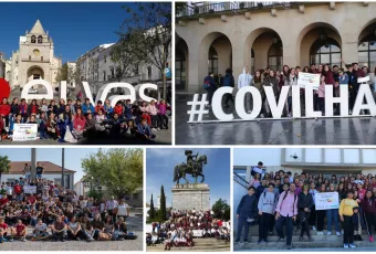 Imágenes de archivo de encuentros escolares