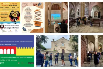 Collage actividades Transfronterizas Valencia de Alcántara