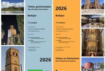 Collage Badajoz visitas Patrimonio Raya
