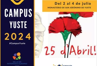 Cartel del Curso de Campus Yuste dedicado a Portugal
