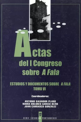  12. Actas del I Congreso sobre A Fala