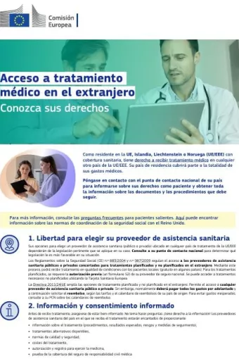  Nombre Tratamiento médico, conozca sus derechos