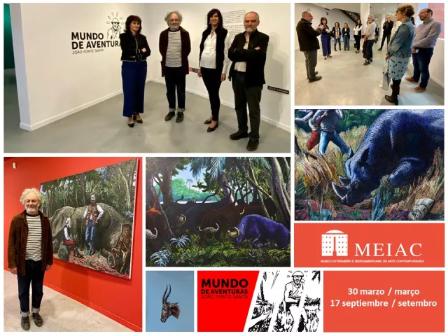 collage inauguración Mundo de Aventuras MEIAC
