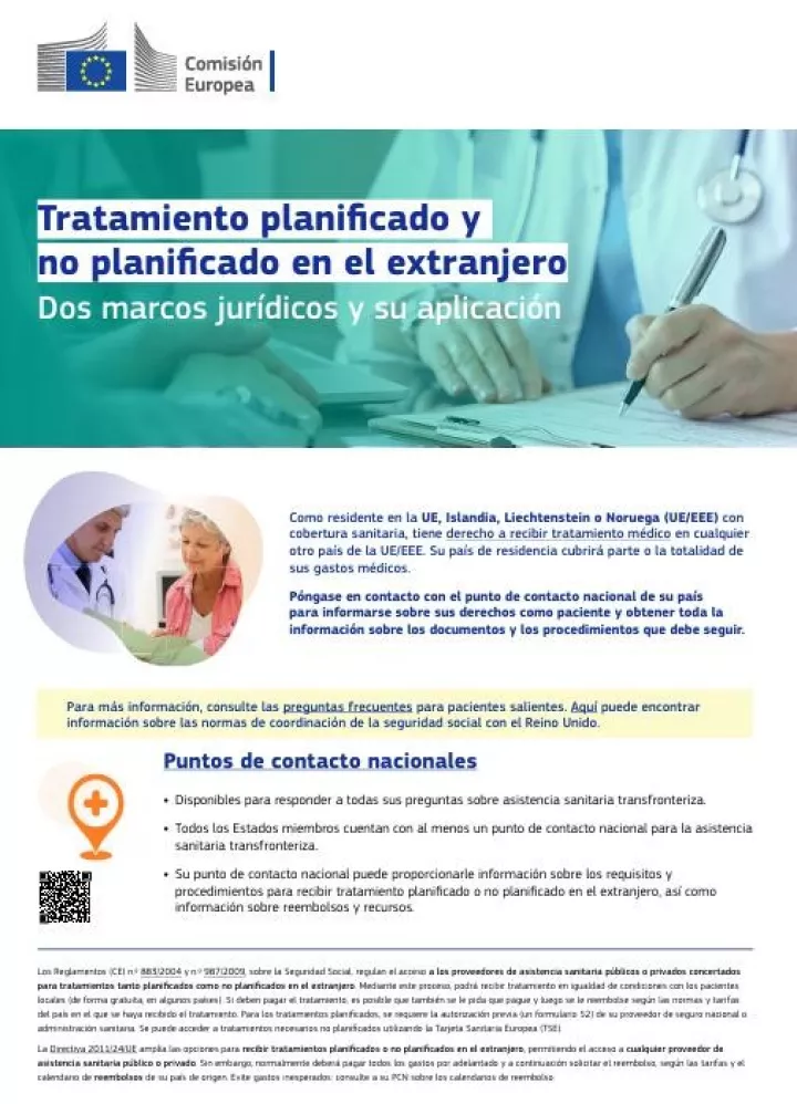 Tratamiento planificado y no planificado.