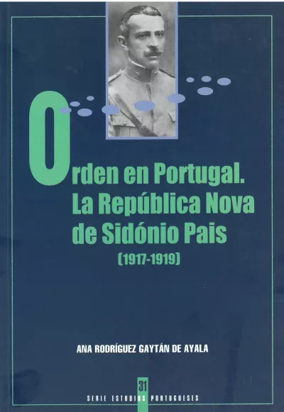 Imagen del libro numero 31 de la Serie de Estudios Portugueses
