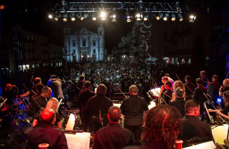 Concerto na Praça do Giraldo de Évora