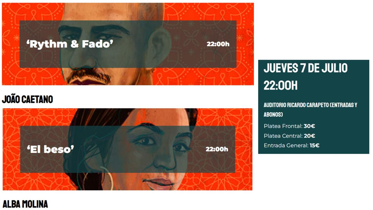 Alba Molina e João Caetano