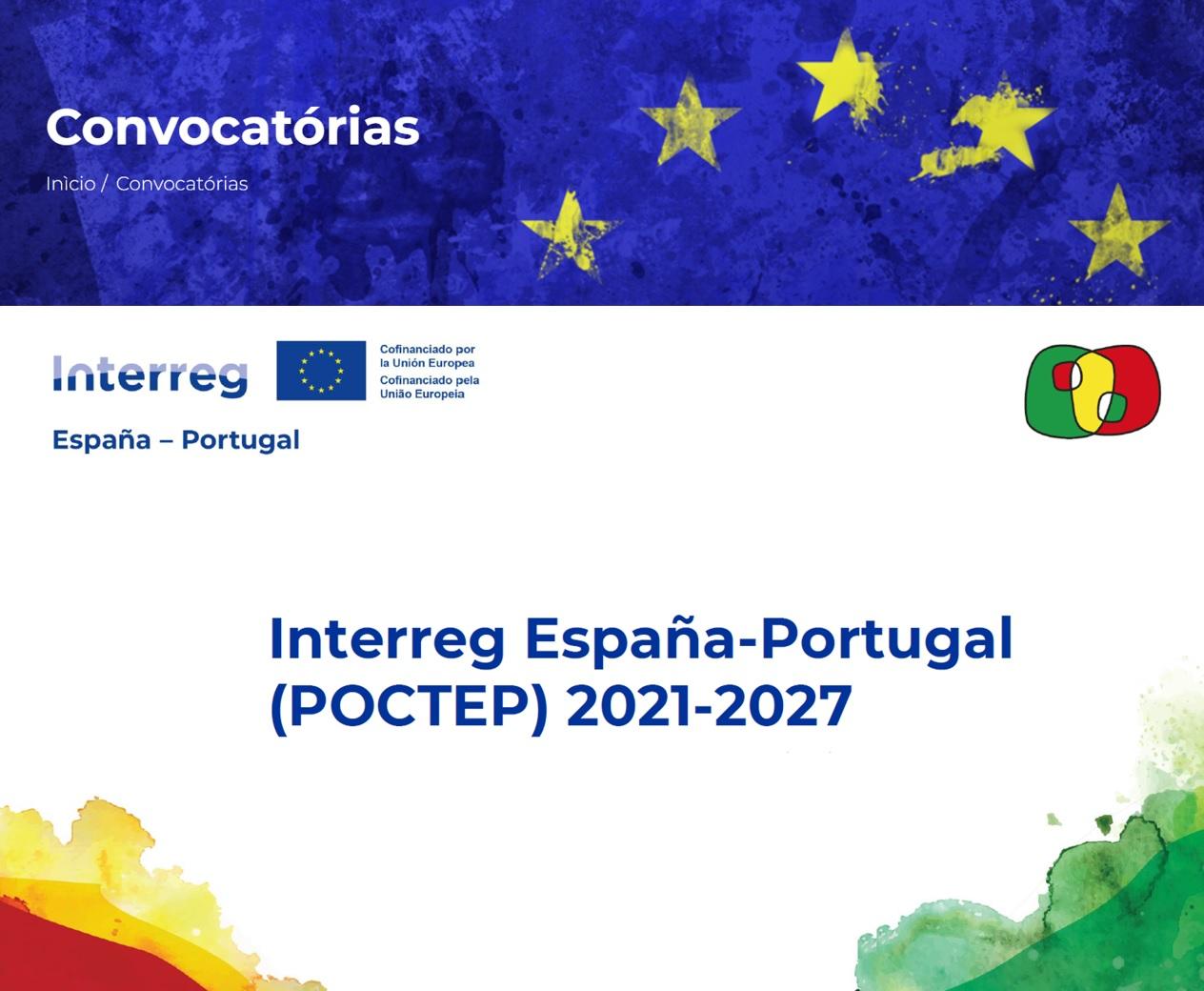 Convocatórias POCTEP 2021-2027