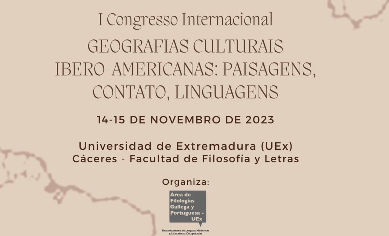  I Congresso Internacional "Geografias culturais Iberoamericanas"