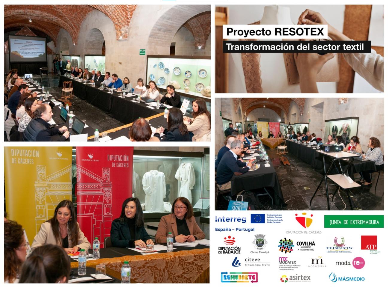 1ª reunión proyecto POCTEP RESOTEX