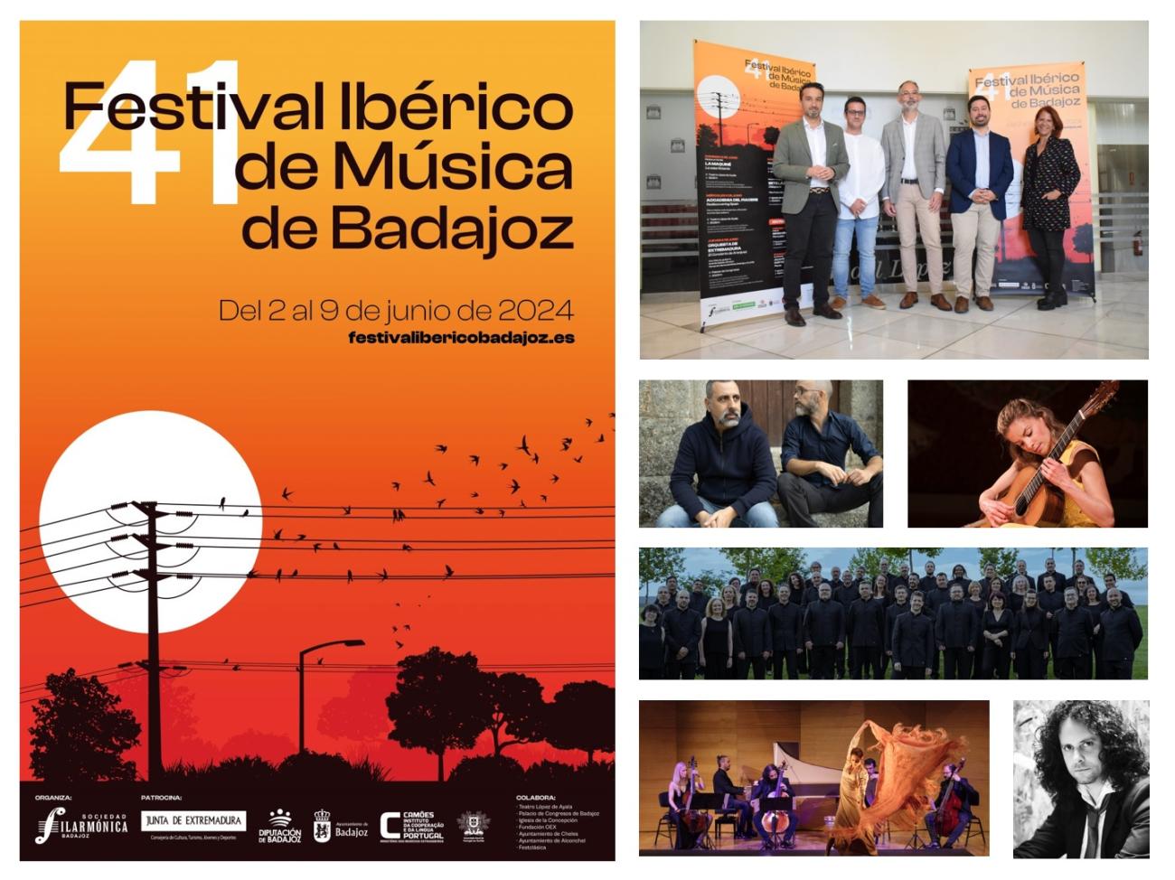 Presentación del 41 Festival Ibérico de Música de Badajoz - 2024
