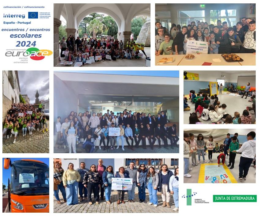 Collage Encuentros Escolares 2024