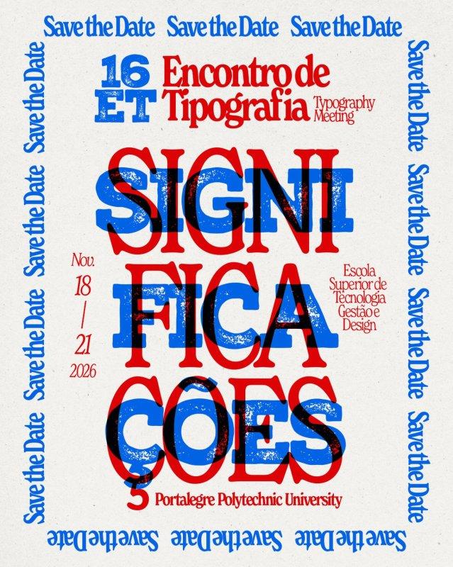 Encontro de tipografia